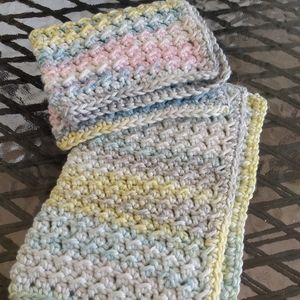 Set of 2 Textured crochet dishcloths